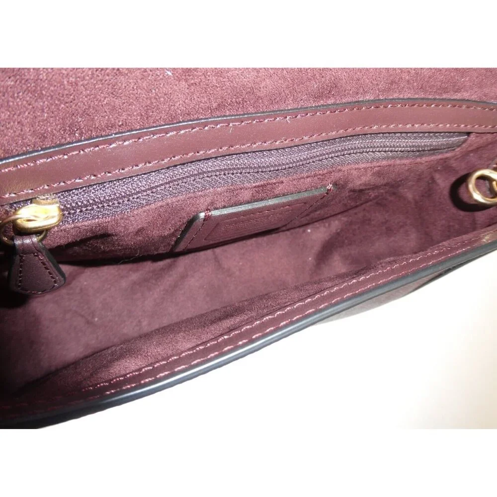 Coach Gemma Strawberry‎ Haze Cranberry Butterfly Crossbody NWT C6796